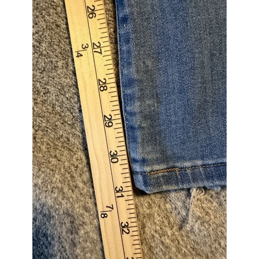 Levis 529 Jeans Womens 32 Blue Curvy Bootcut  Dark Wash Denim Mid Rise